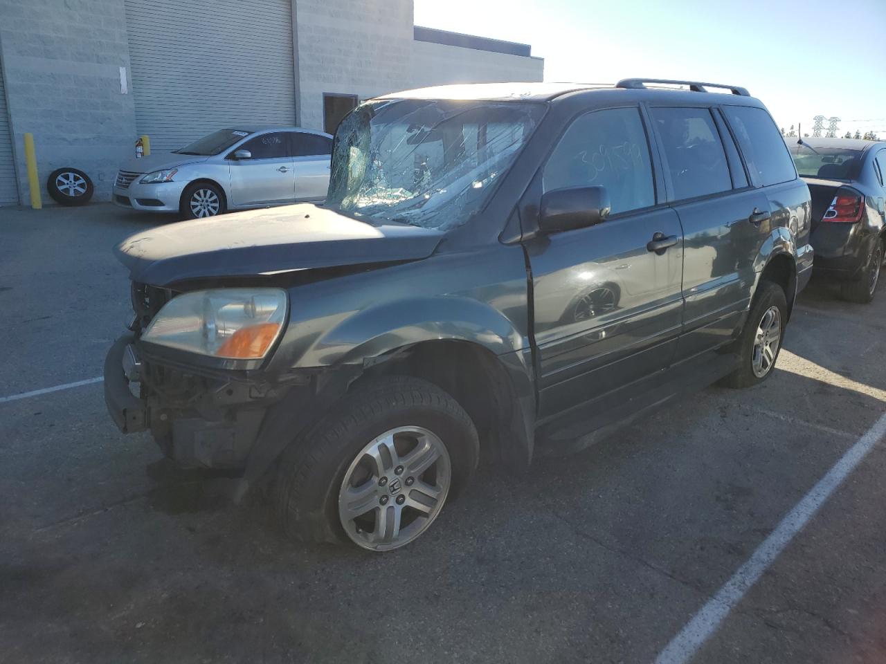 2004 Honda Pilot Exl de vânzare în Rancho Cucamonga, CA - Side