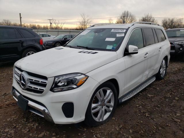 Salvage cars for sale from Copart Hillsborough, NJ: 2017 Mercedes-Benz GLS 450 4matic