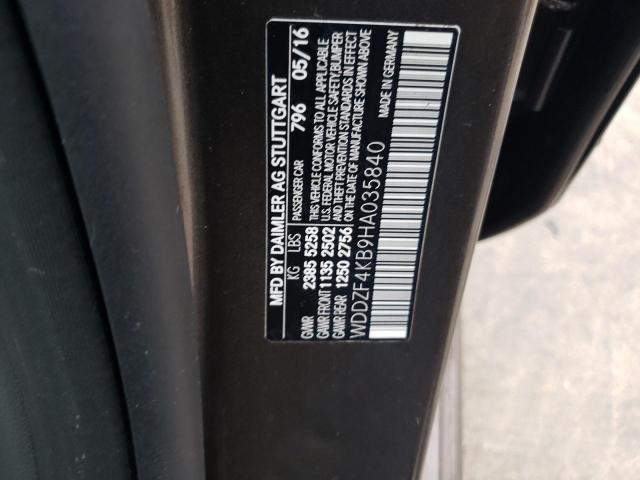 2017 MERCEDES-BENZ E 300 4MAT - WDDZF4KB9HA035840