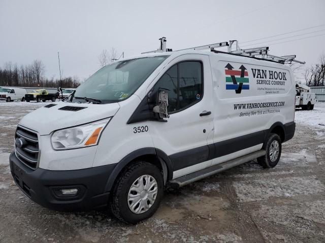 Salvage cars for sale from Copart Leroy, NY: 2020 Ford Transit T-250