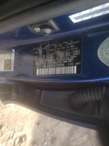KM8JU3AG7EU790656 Hyundai TUCSON GLS
