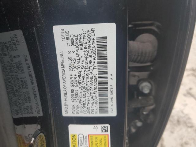 2019 HONDA ACCORD EX - 1HGCV1F42KA002846