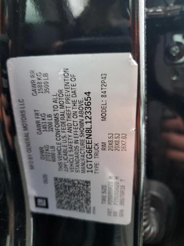 2020 GMC CANYON DEN 1GTG6EEN8L1233654