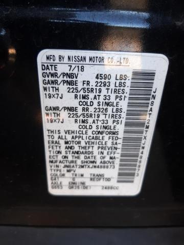 JN8AT2MTXJW488873 Nissan ROGUE S