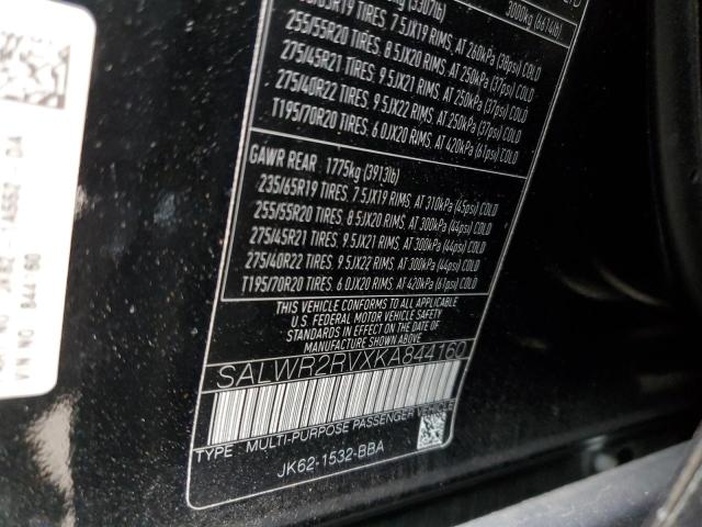 SALWR2RVXKA844160 Land Rover RANGEROVER