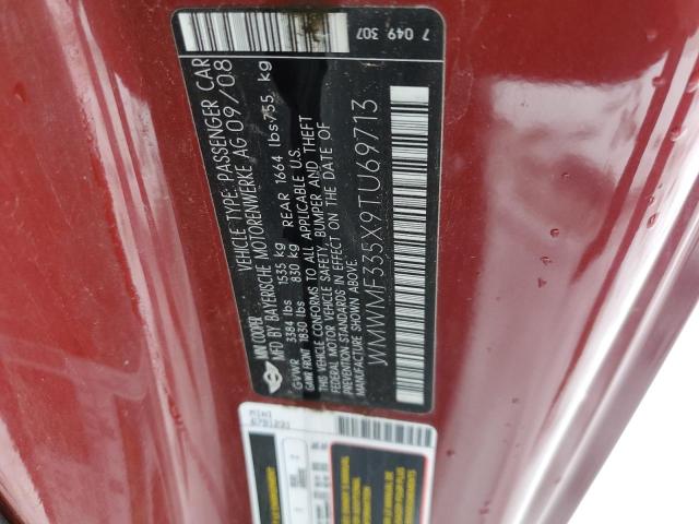 WMWMF335X9TU69713 Mini Cooper