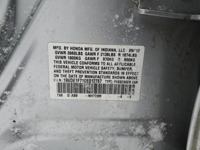 19VDE1F71DE012757 Acura Ilx 20 Tech