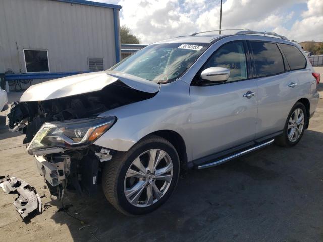 Salvage cars for sale from Copart Orlando, FL: 2018 Nissan Pathfinder S