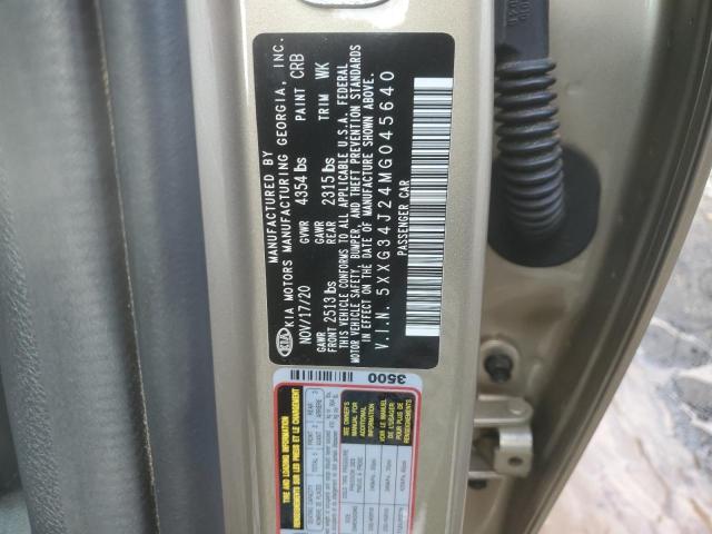 2021 KIA K5 EX - 5XXG34J24MG045640