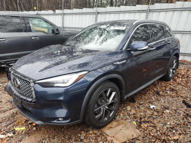 Infiniti QX50 salvage cars for sale: 2019 Infiniti QX50 Essential
