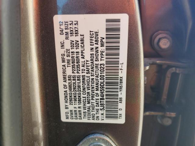 5J8TB4H59DL001023 Acura Rdx Technology