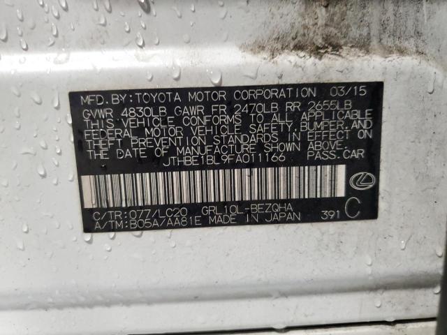 2015 LEXUS GS 350 - JTHBE1BL9FA011166