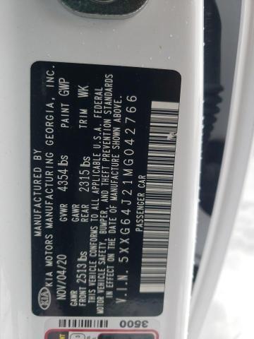 2021 KIA K5 GT LINE - 5XXG64J21MG042766