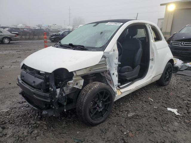 Fiat 500 salvage cars for sale: 2017 Fiat 500 POP