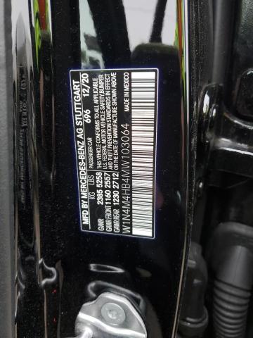 2021 MERCEDES-BENZ GLB 250 4M - W1N4M4HB4MW103064