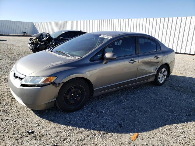 Honda salvage cars for sale: 2008 Honda Civic EX
