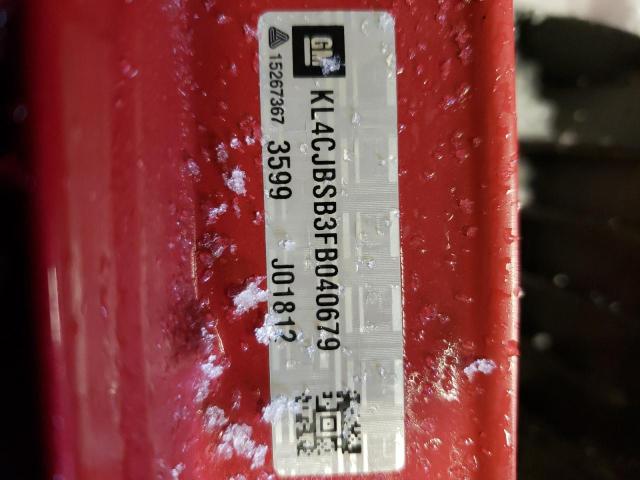 2015 BUICK ENCORE CON - KL4CJBSB3FB040679