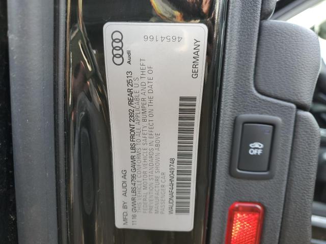 2017 AUDI A4 PREMIUM - WAUDNAF44HN049748