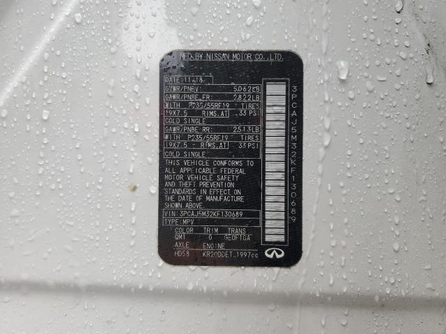 2019 INFINITI QX50 ESSEN - 3PCAJ5M32KF130689