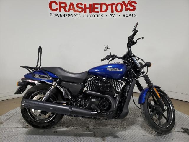 Salvage motorcycles for sale at Dallas, TX auction: 2017 Harley-Davidson XG750