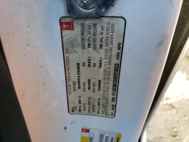 5YJXCBE22GF018023 Tesla MODEL X