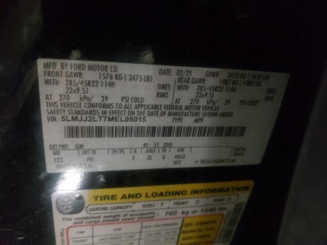 2021 LINCOLN NAVIGATOR - 5LMJJ2LT7MEL05015