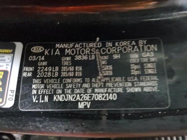 KNDJN2A26E7082140 KIA Soul