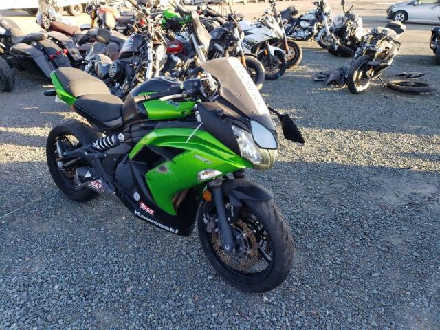 Salvage cars for sale from Copart San Diego, CA: 2014 Kawasaki EX650 F