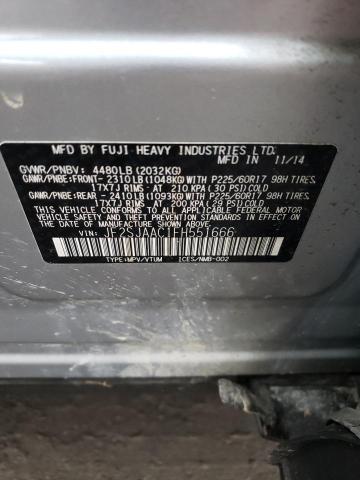 JF2SJAAC1FH551666 Subaru Forester 2.5i