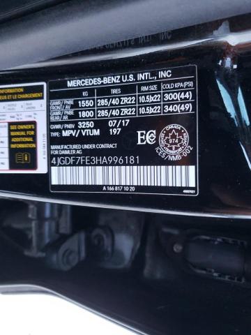 2017 MERCEDES-BENZ GLS 63 AMG - 4JGDF7FE3HA996181