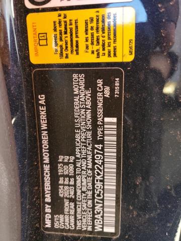 2015 BMW 428 I - WBA3N7C59FK224974