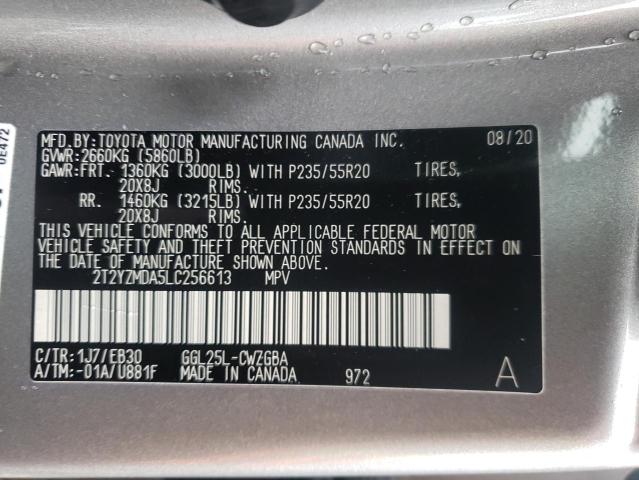 2020 LEXUS RX 350 F-S - 2T2YZMDA5LC256613