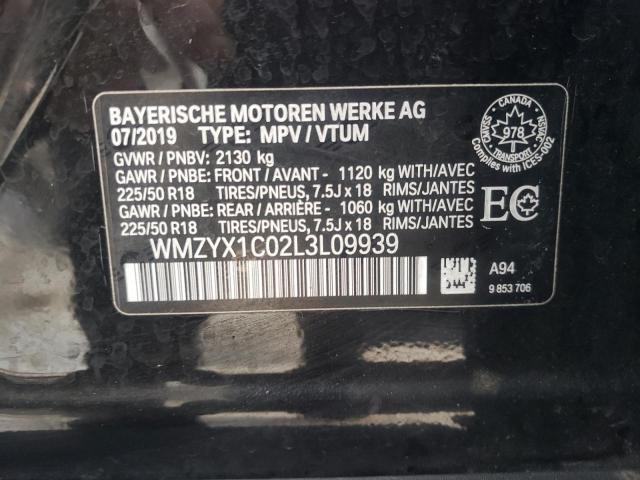 WMZYX1C02L3L09939 Mini Cooper S Countryman All4
