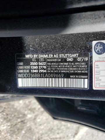 2020 MERCEDES-BENZ CLS AMG 53 - WDD2J6BB1LA049669