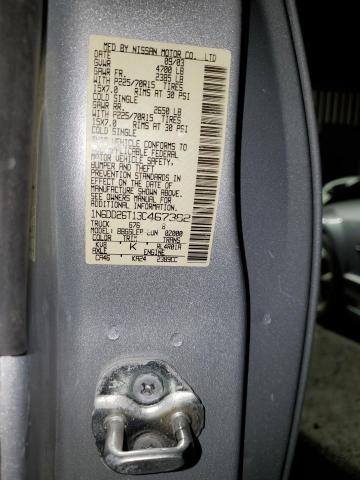 1N6DD26T13C467382 Nissan Frontier King Cab Xe