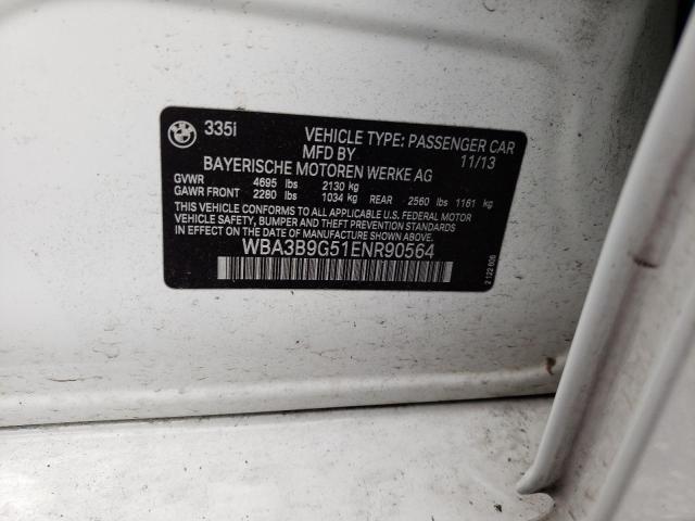 WBA3B9G51ENR90564 BMW 335 XI