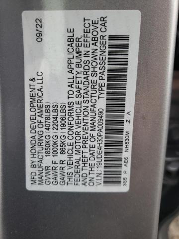 2023 ACURA INTEGRA A- - 19UDE4H30PA009490