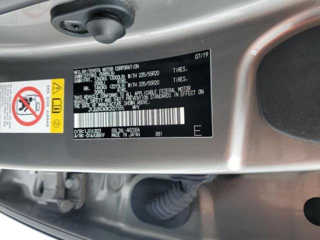 2019 LEXUS RX 350 L - JTJDZKCA0K2021555