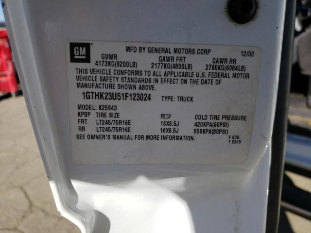 1GTHK23U51F123024 GMC Sierra K2500 Heavy Duty