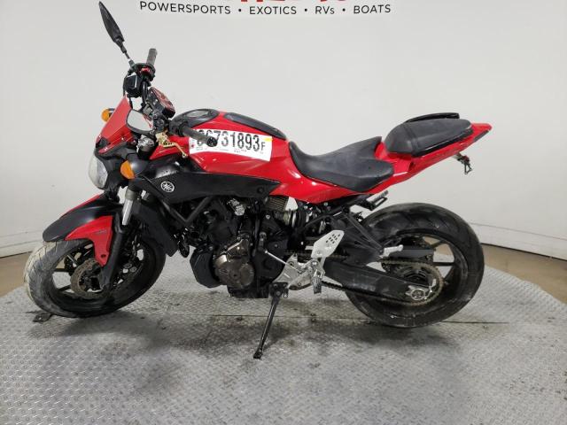 2017 YAMAHA FZ07A JYARM20EXHA000124