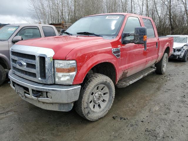 Salvage cars for sale from Copart Arlington, WA: 2008 Ford F250 Super