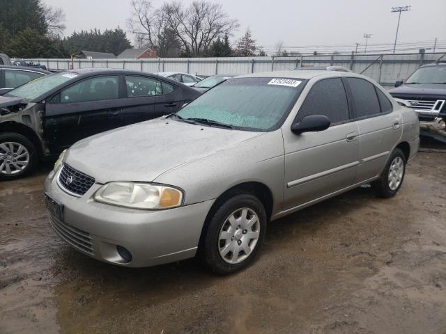Salvage cars for sale from Copart Finksburg, MD: 2002 Nissan Sentra XE