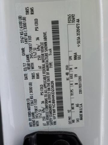 2017 FORD F150 - 1FTMF1C89HKD23826