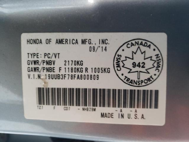 19UUB3F78FA800809 Acura Tlx Advance