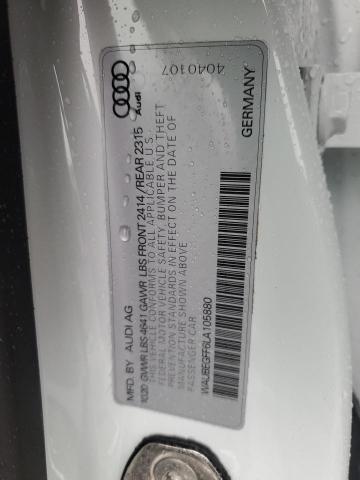 2020 AUDI A3 S-LINE WAUBEGFF6LA105880