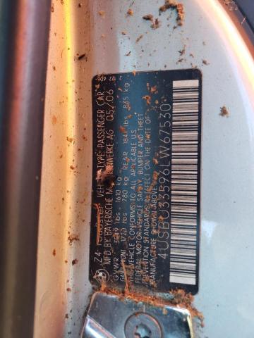 4USBU33596LW67530 BMW Z4 3.0