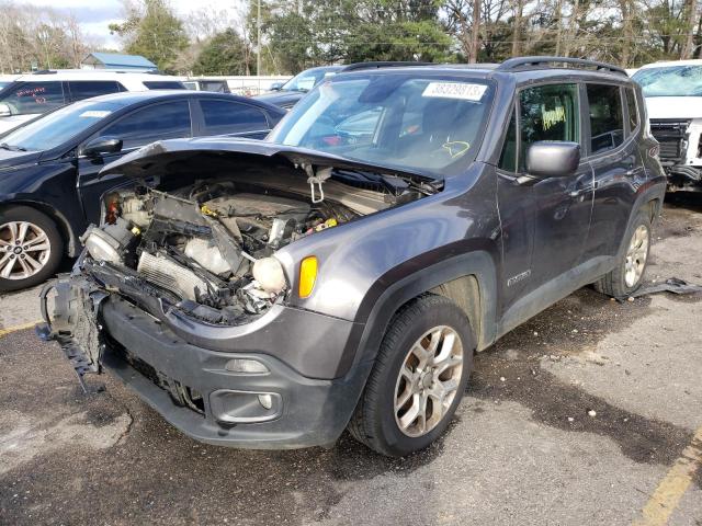 Salvage cars for sale from Copart Eight Mile, AL: 2018 Jeep Renegade Latitude