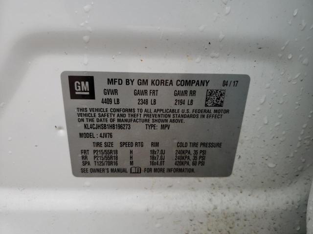 2017 BUICK ENCORE PRE - KL4CJHSB1HB196273