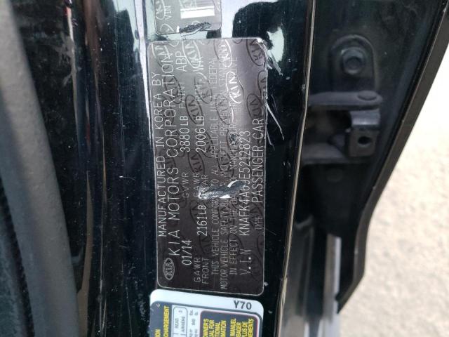 KNAFK4A69E5212823 KIA FORTE LX