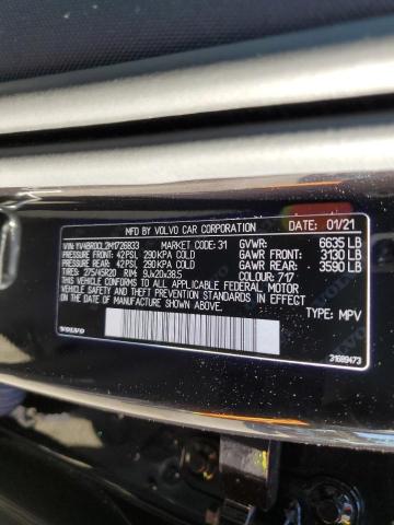 YV4BR0CL2M1726833 Volvo XC90 T8 RE